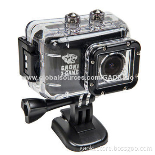 Top Sale Go-pro Quality Product X-game Mini Action Camera with Saturated Color, CE, FCC, RoHS Marks